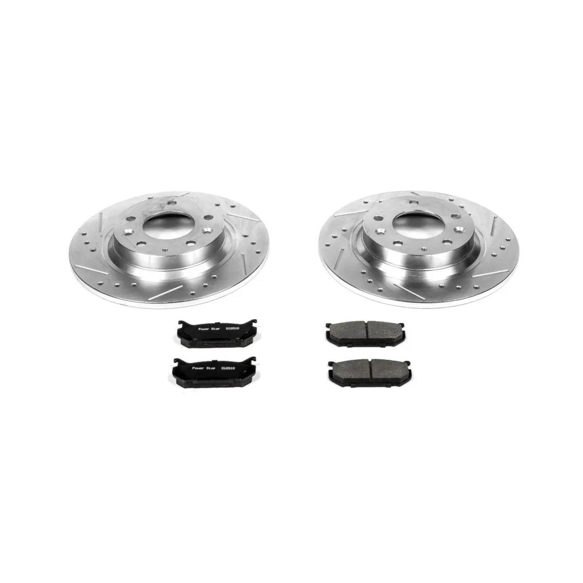 Z23 Evolution Sport Upgrade Kit: Drilled/Slotted Rotors; Carbon-Fiber Ceramic Pads W/Hardware product image