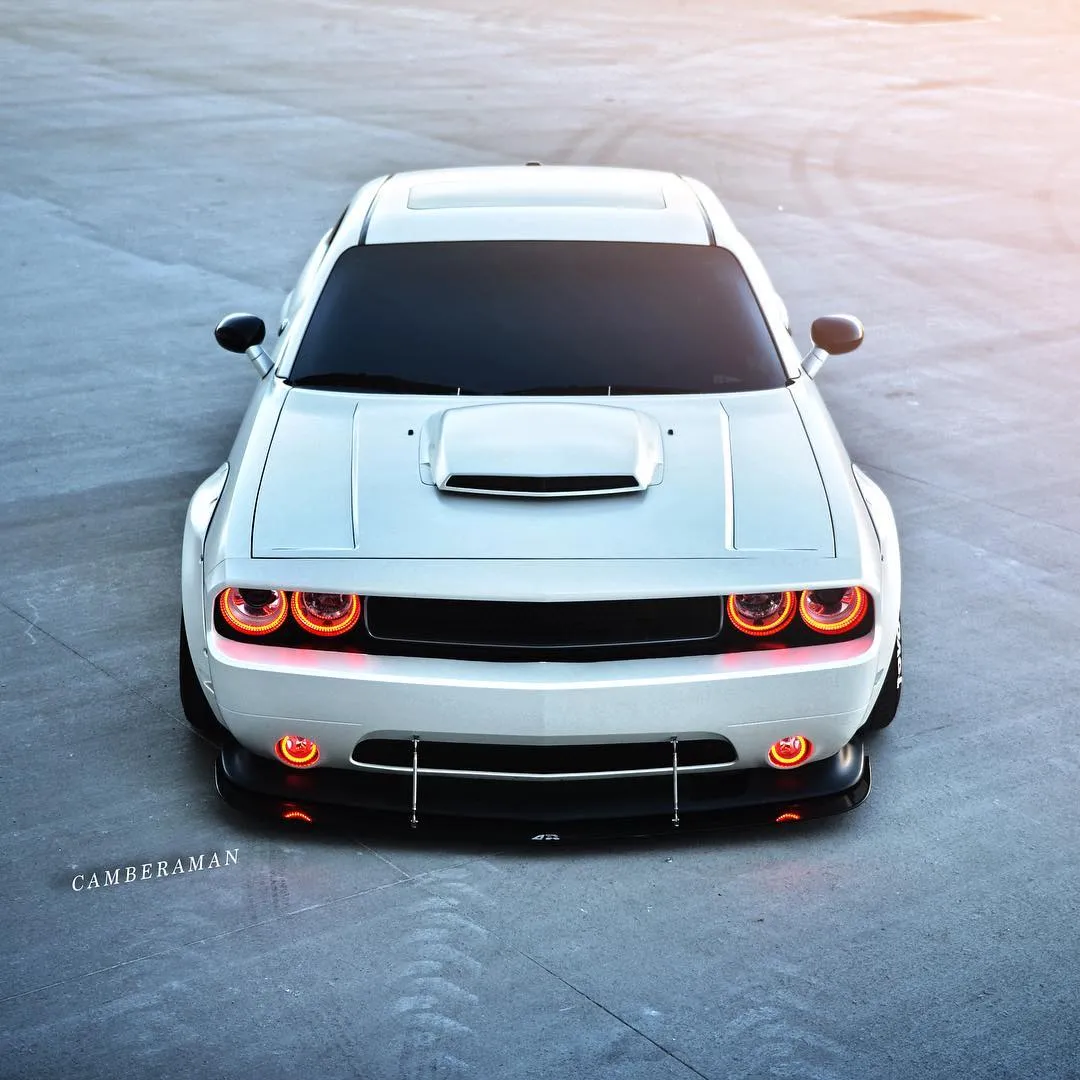 ORACLE Lighting 2008-2014 Dodge Challenger LED Headlight Halo Kit - Standard Mount product image