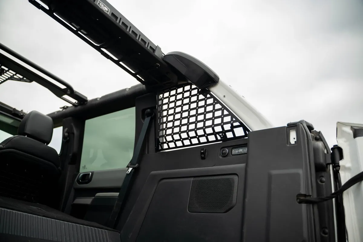 2021-2024 Ford Bronco 4-Door HardTop Only DV8 Offroad Pocketed Rear Window Molle Panels product image