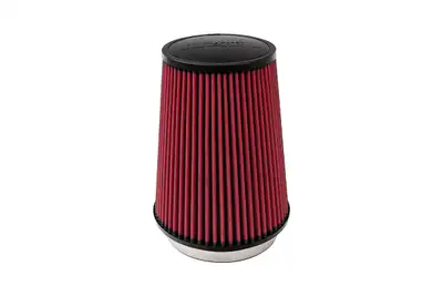Volant DryTech Air Filter; Round; 5 in. Flange; 6.5 in. Base; 4.75 in. Top; H-8 in.;