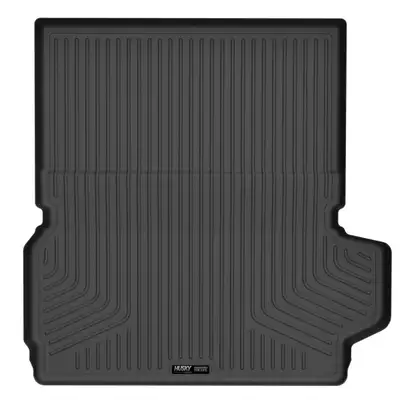 Husky Liners wb Cargo Liner Black 2021-2022 Jeep Grand Cherokee l Fits to Back of 2nd Row Over Folded Flat 3rd Row 1 pc