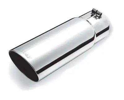 Gibson Performance Exhaust Gibson Performance Exhaust 500395 Stainless Steel Tip>Single Wall Angle Tip