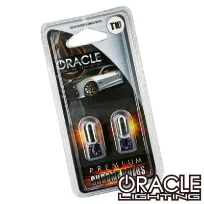 Oracle Lighting ORACLE T10 Chrome Bulbs (Pair) - CLEARANCE