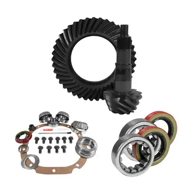 Yukon Gear and Axle 8.8 Inch Ford 3.73 Rear Ring & Pinion, Install Kit, 2.53 Inch Od Axle Bearing & Seals USA Standard