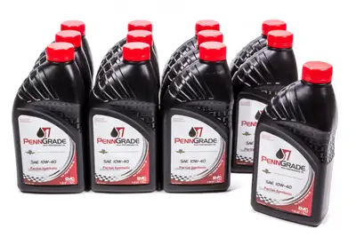 PennGrade 10w40 Racing Oil Cs/12Qt Partial Synthetic