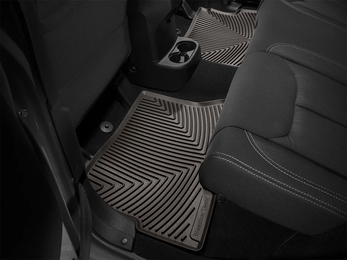 Weathertech All Weather Floor Mats; Cocoa; Rear;