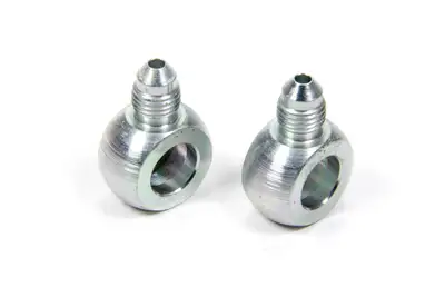 Aeroquip #3 To 7/16 Banjo Steel Brake Adapter