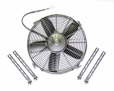 Spal Advanced Technologies 12in Pusher Fan Straight Blade 861 CFM
