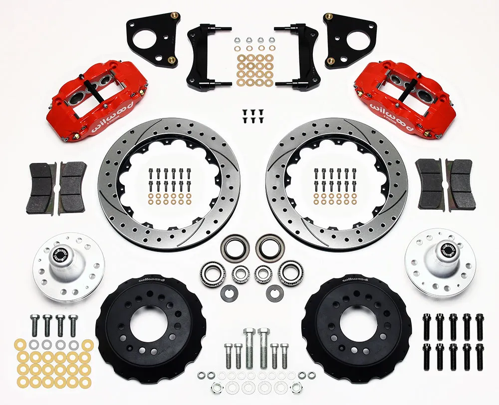 1962 - 1972 Dodge, Plymouth Forged Narrow Superlite 6R Big Brake Front Brake Kit (Hub) - 140-10815 product image