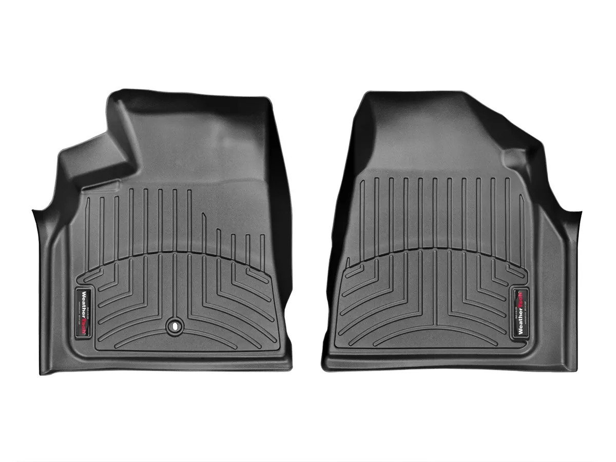 FloorLiner™ DigitalFit®; Black; Front; product image