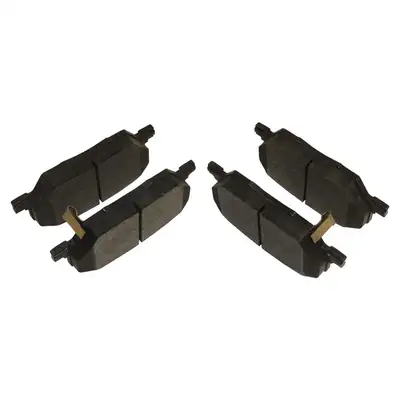 Crown Automotive Jeep Replacement Black Brake Pad Set Rear Brake Pad Set