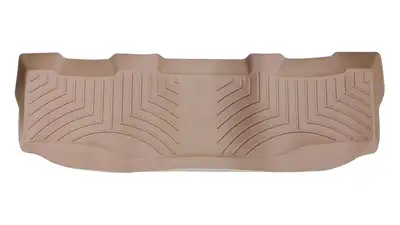 Weathertech 1999 - 2010 Ford F250 Super Duty Crew Tan Rear FloorLiner No fit: 4x4 manual Xfer case / 1999 - 2010 Ford F350 Super Duty Crew Tan Rear FloorLiner No fit: 4x4 manual Xfer case / 1999 - 2010 Ford F450 Super Duty Super Crew Tan Rear FloorLiner No fit: 4x4