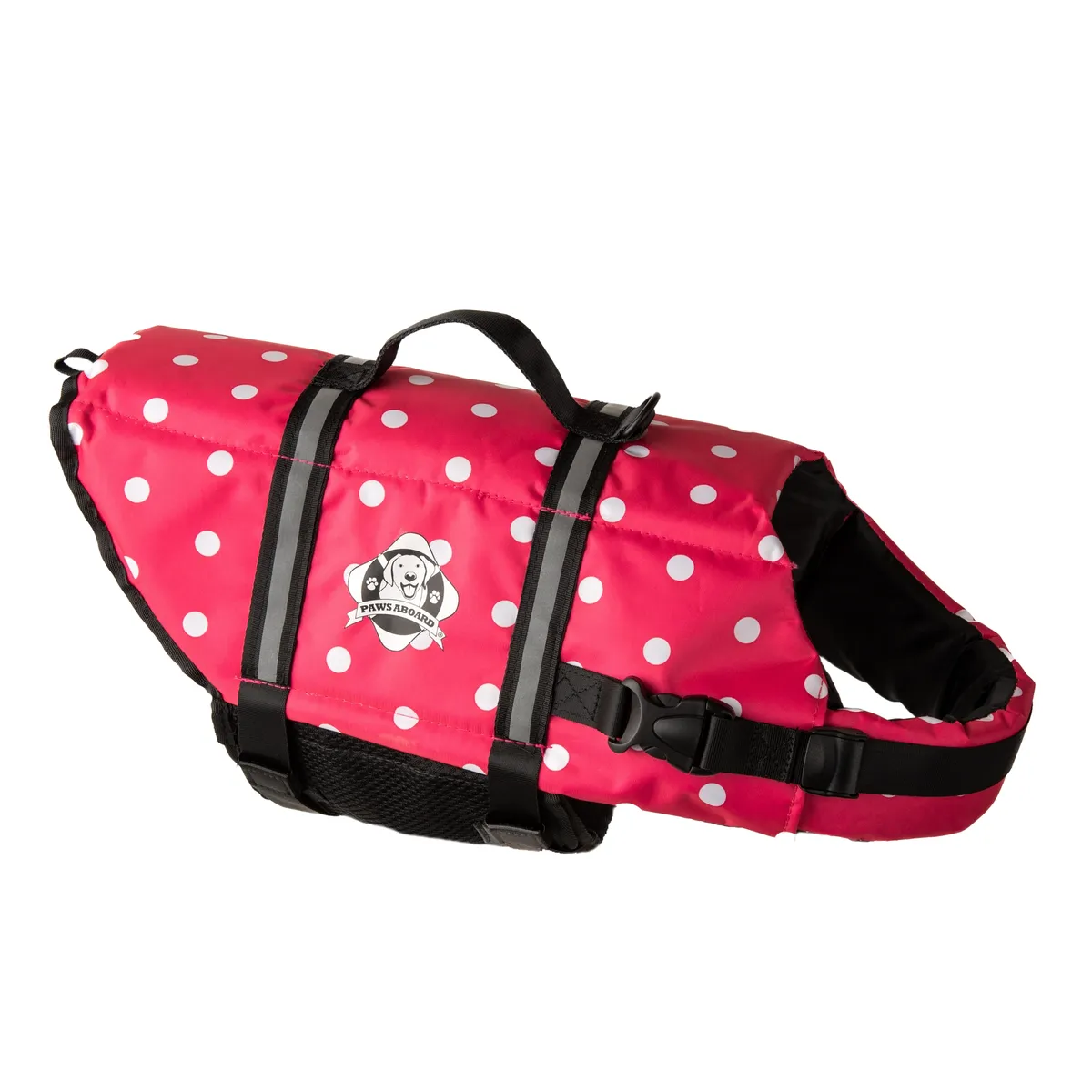Fido Pet Products Xxs Pink Polka DOT Nylon Dog Life Jacket