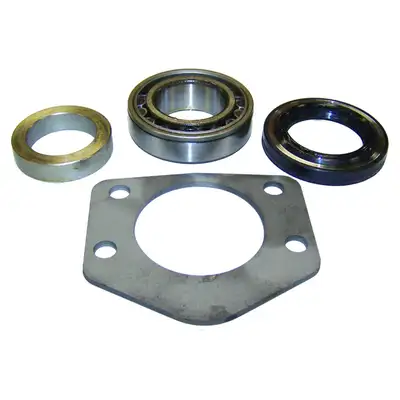 Crown Automotive Jeep Replacement Axle Shaft Bearing Kit; Rear; Incl. Ring/Oil Seal/Bearing/Retainer; For Use w/Dana 44;