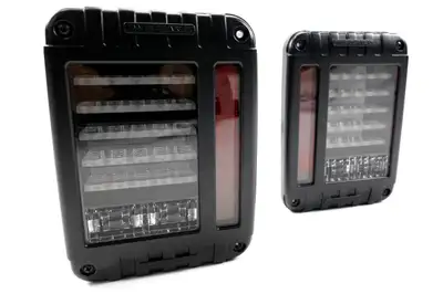 JW Speaker Corporation Jeep 279 j Model 1224v DOT LED Tail Light Kit(2 Light Kit)