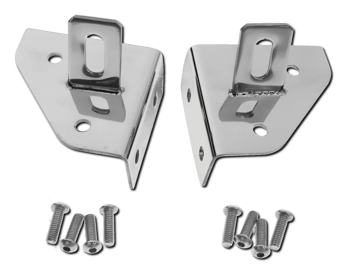 Crown Automotive Jeep Replacement Windshield Light Mount Bracket Set 1987-1995 YJ Wrangler;1976-1983 CJ-5;1976-1986 CJ-7;1981-1986 CJ-8;