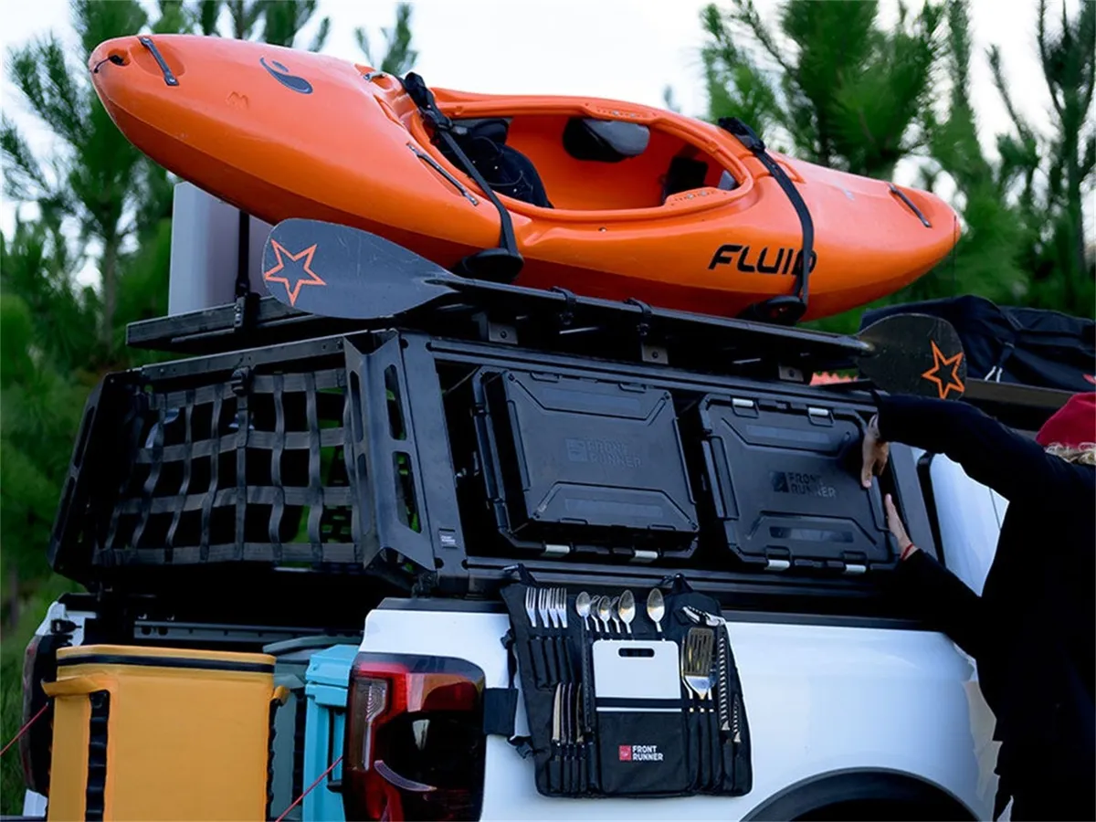 Pro Bed Rack Kit; For 2012-2022 Ford Ranger T6 Wildtrak/Raptor Double Cab; product image