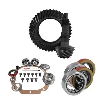 Yukon Gear and Axle 8.8 Inch Ford 3.31 Rear Ring & Pinion, Install Kit, 2.25 Inch Od Axle Bearing & Seals USA Standard