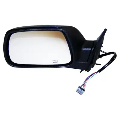 Crown Automotive Jeep Replacement Crown Automotive Jeep Replacement 55156453AE Left Power, Heated, Manual Folding Mirror for 05-10 Jeep WK Grand Cherokee