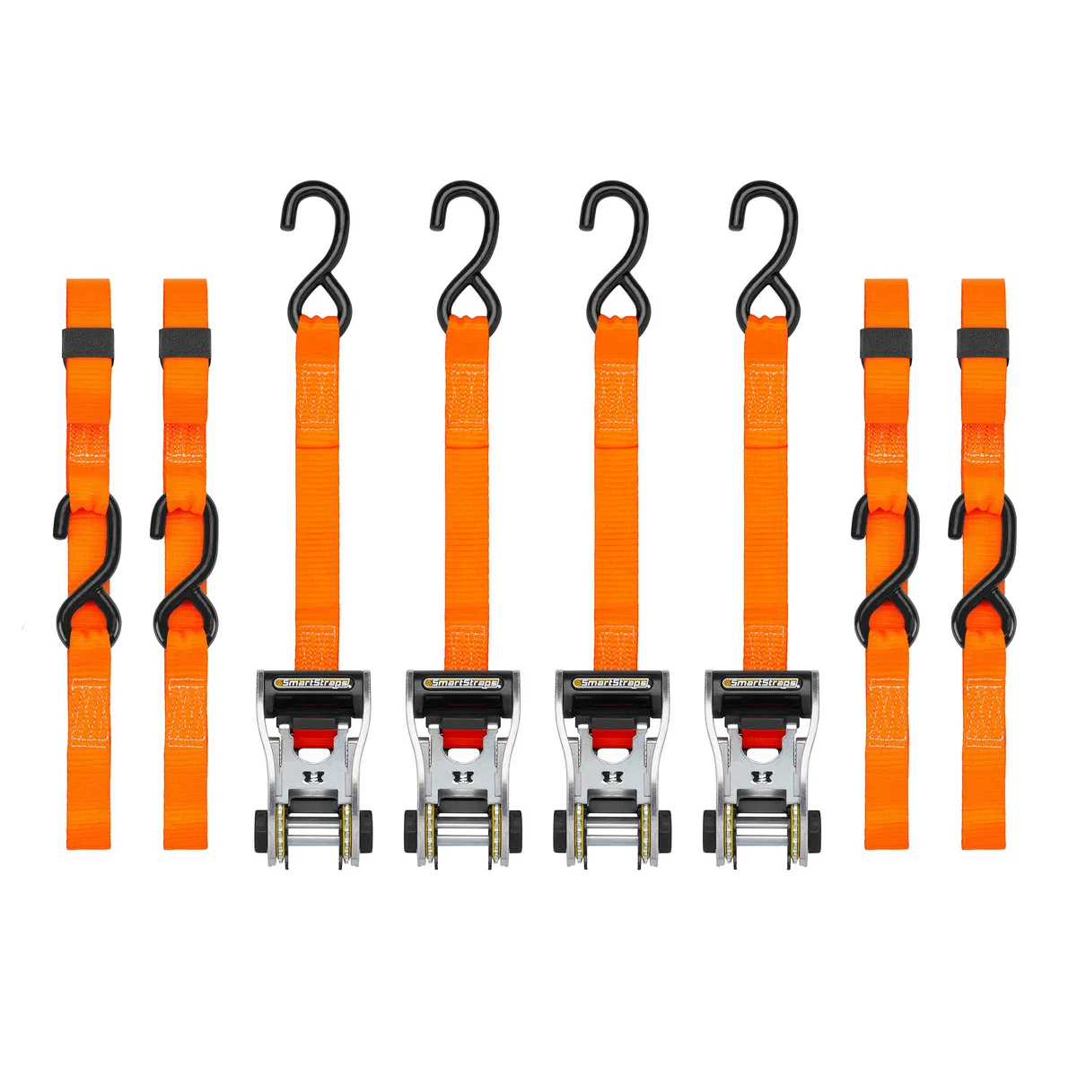14ft 3000lb Ratchetx Ratchet Tie Down 4 pk Orange product image