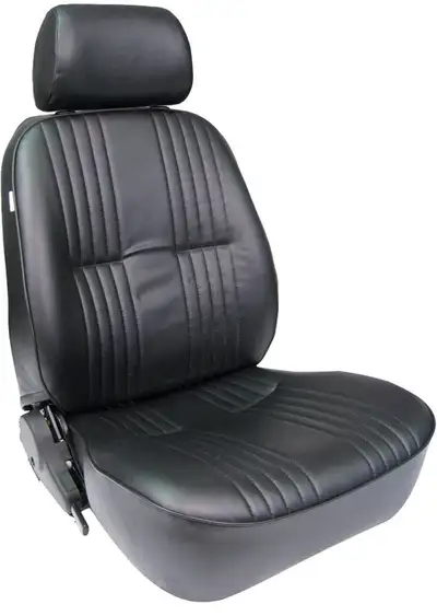 Scat Cranks PRO90 Recliner Seat w/ Headrest - RH Black Vnyl