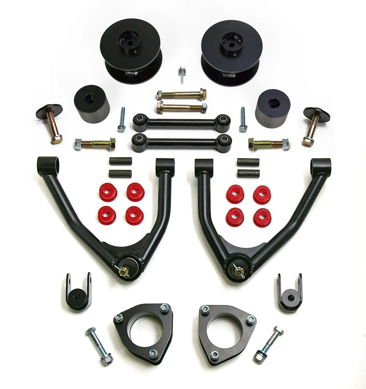 4.0 Front Strut Extension-3.0 Rear Coil Spacer-Tube A-Arm 2007-2016 Chevroletgmc Tahoesuburbanyukon XL 2WD product image