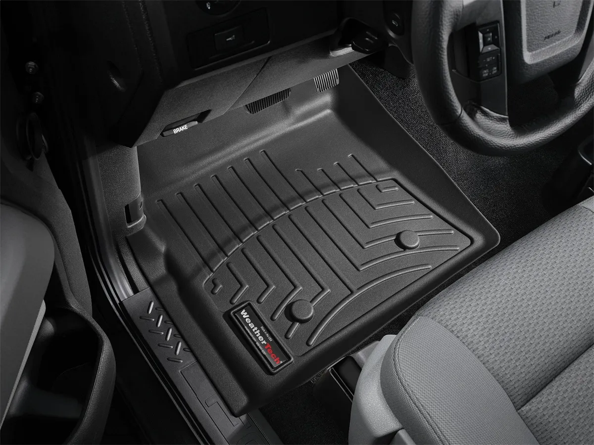 FloorLiner™ DigitalFit®; Black; Front; product image
