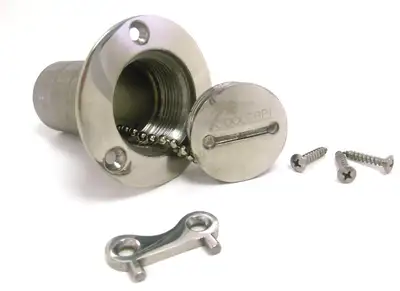 Ridetech Ridetech 84000000 CoolCap gas cap, stainless steel with 1.5 neck.