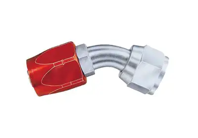 Aeroquip #4 45 Deg Hose End - Bulk
