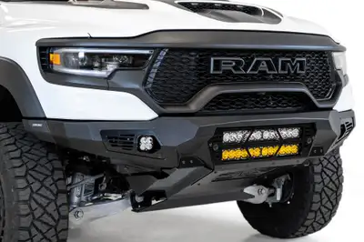 Addictive Desert Designs 2021-2024 RAM 1500 TRX Bomber Front Bumper (20 Inch Lights)