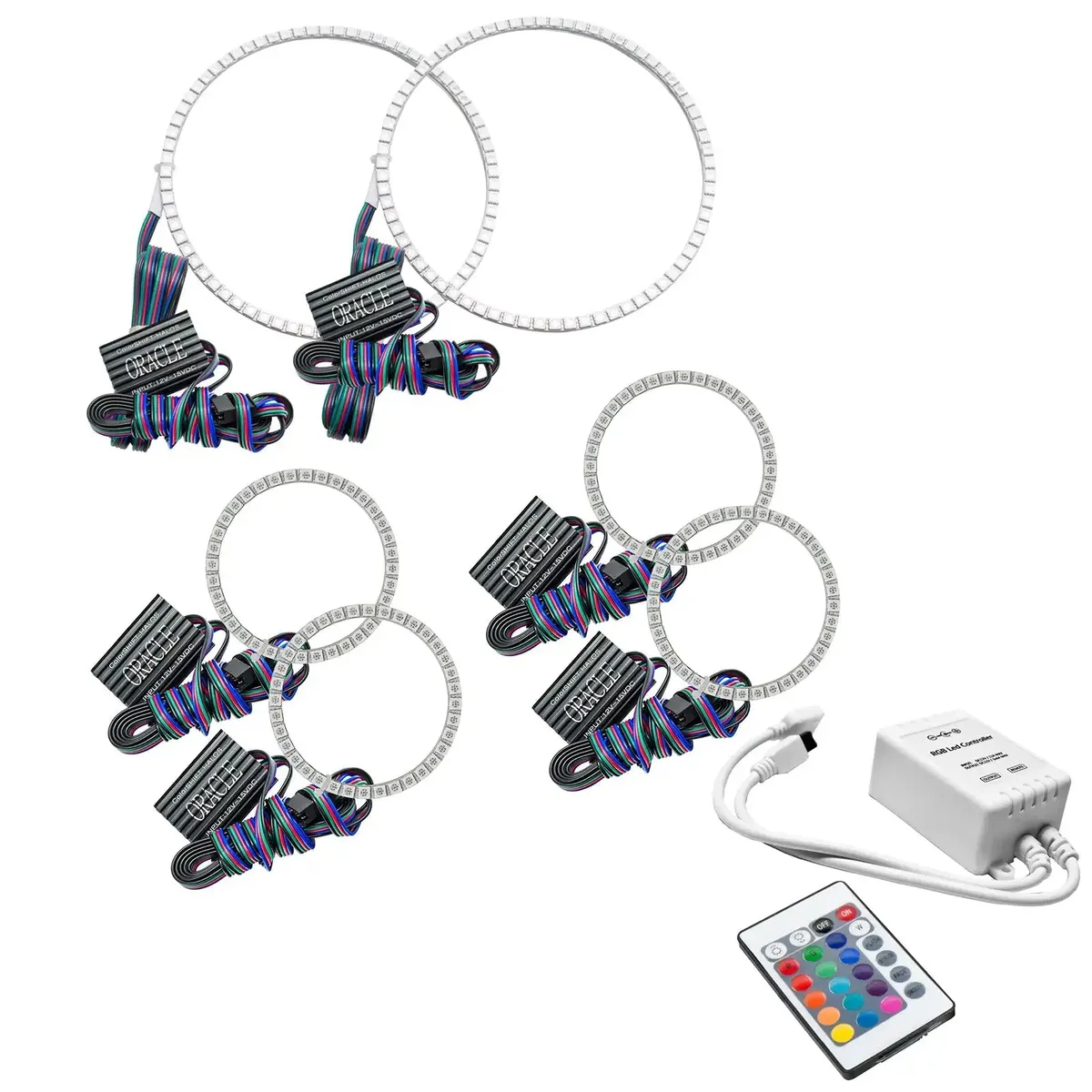 ORACLE Lighting 2001-2004 Nissan Frontier LED Headlight Triple Halo Kit product image