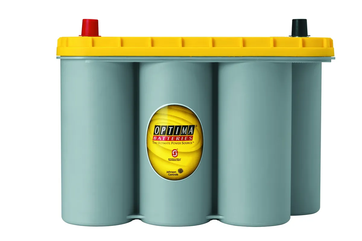 YellowTop® Deep Cycle Battery; UNBOXED; Grp. D31A;Cold Crank Amps 900;Crank Amps 1125;Res. Cap. 155;Ampere Hour 75;Automotive Terminal;L-12 13/16 in.;W-6.5 in.;H-9 3/8 in.; product image