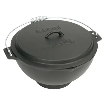 Bayou Classic 3-gal Cast Iron Jambalaya Kettle with Lid