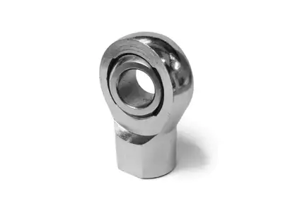 Steinjager Inch Female Chrome Moly Housing, Nylon Race 3/8-24 RH x 1/2 10 Pack