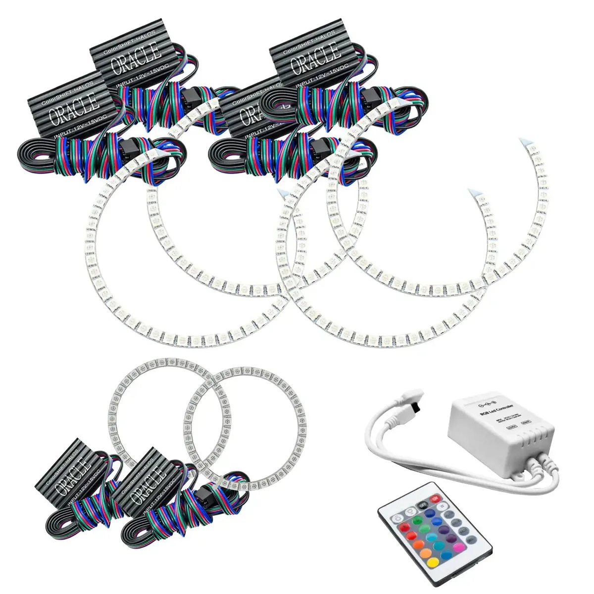 ORACLE Lighting 2011-2013 Jeep Grand Cherokee LED Headlight Halo Kit product image