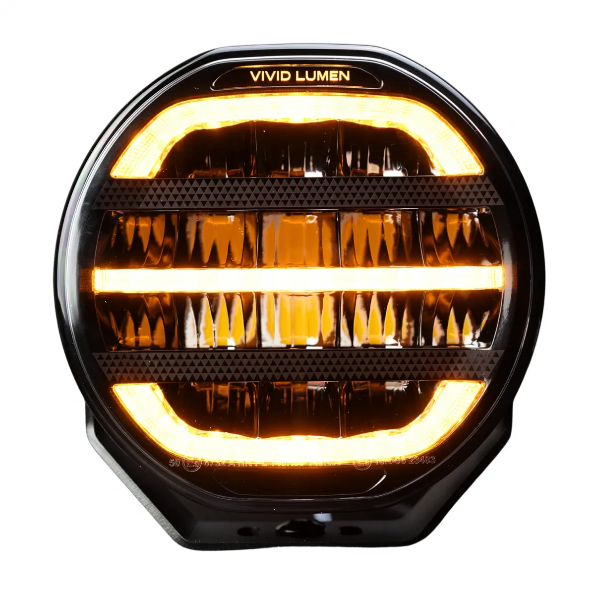 9 Inch Round Driving Light Defender CaÂ·nuck Vivid Lumen product image