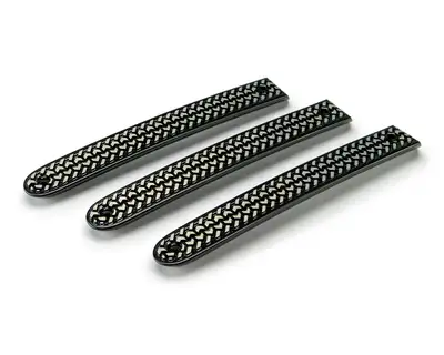 DV8 Offroad DV8 Offroad D-JP-190015-TT-3 Tire Tread Door Handle Inserts; 3-Pieces