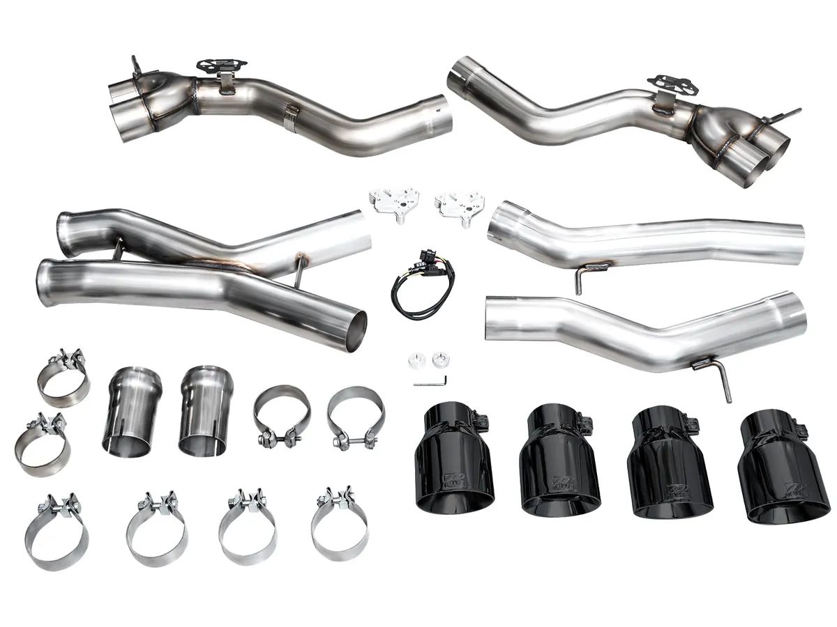 AWE SwitchPath™ Exhaust for BMW G87 M2 - Chrome Silver Tips product image