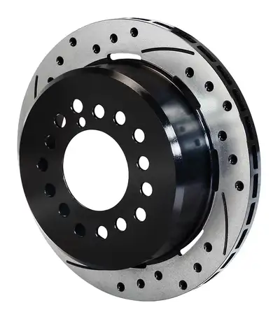 Wilwood Brakes Wilwood Rotor-1.91in Offset-SRP-BLK-Drill-RH 12.19 x .810 - 5 Lug