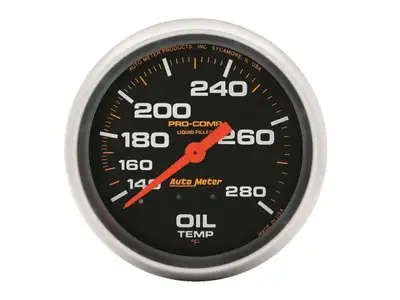 AutoMeter Gauge, Pyrometer (EGT), 2 5/8", 1600?F, Digital Stepper Motor, Pro-Comp