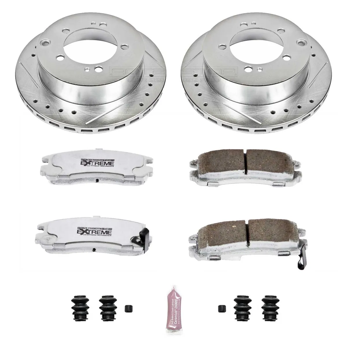 Z26 Street Brake Kit Rear 1991-1996 Dodge Stealth 1991-1999 Mitsu 3000gt 1992-1996 Mitsu Diamante product image