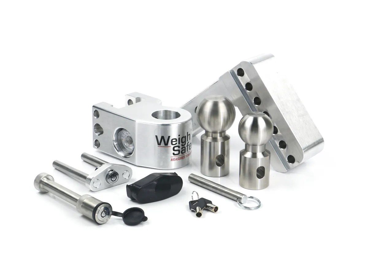 4in Drop Hitch With 2in Shank (10k/12.5k Gross Tongue Weight Rating) With Ws05 Keyed Alike product image