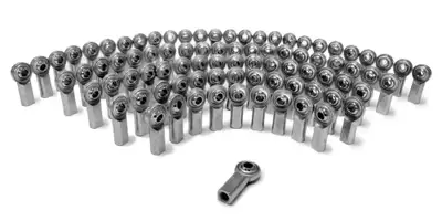 Steinjager Steinjäger Inch Female Rod Ends Steel Housing, Bronze Race 1/2-20 LH 75 Pack