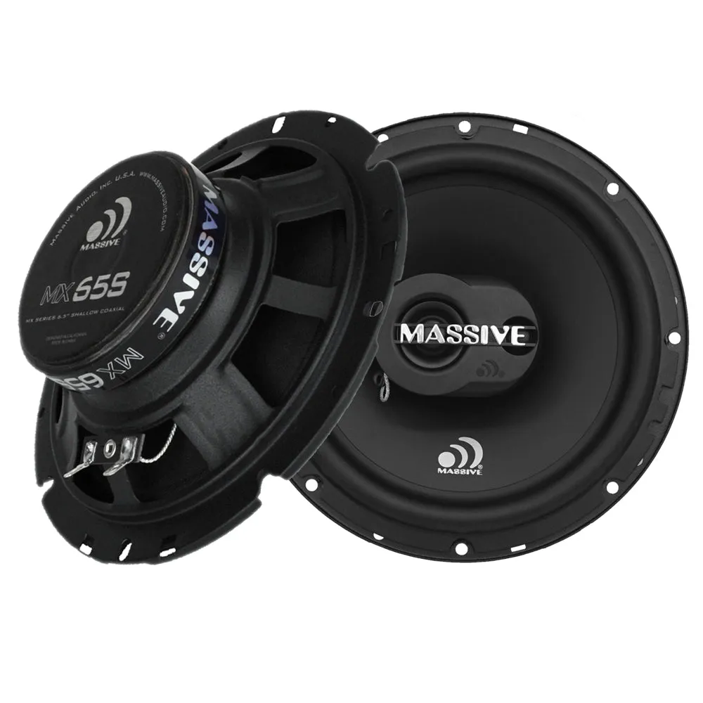 MX65SV2 - 6.5" 2-Way 50 Watts RMS Shallow Coaxial Speakers product image