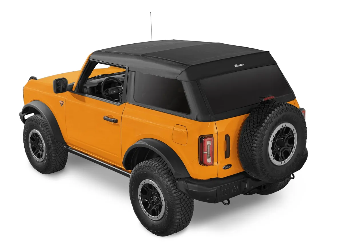 Bestop Trektop Slantback Soft Top - Black Diamond - Bronco 2dr 2021+ product image