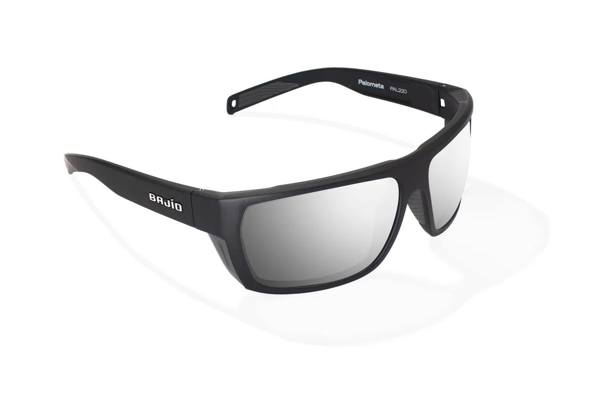 Palometa Gray Glass Blue Tort Matte Sunglasses product image