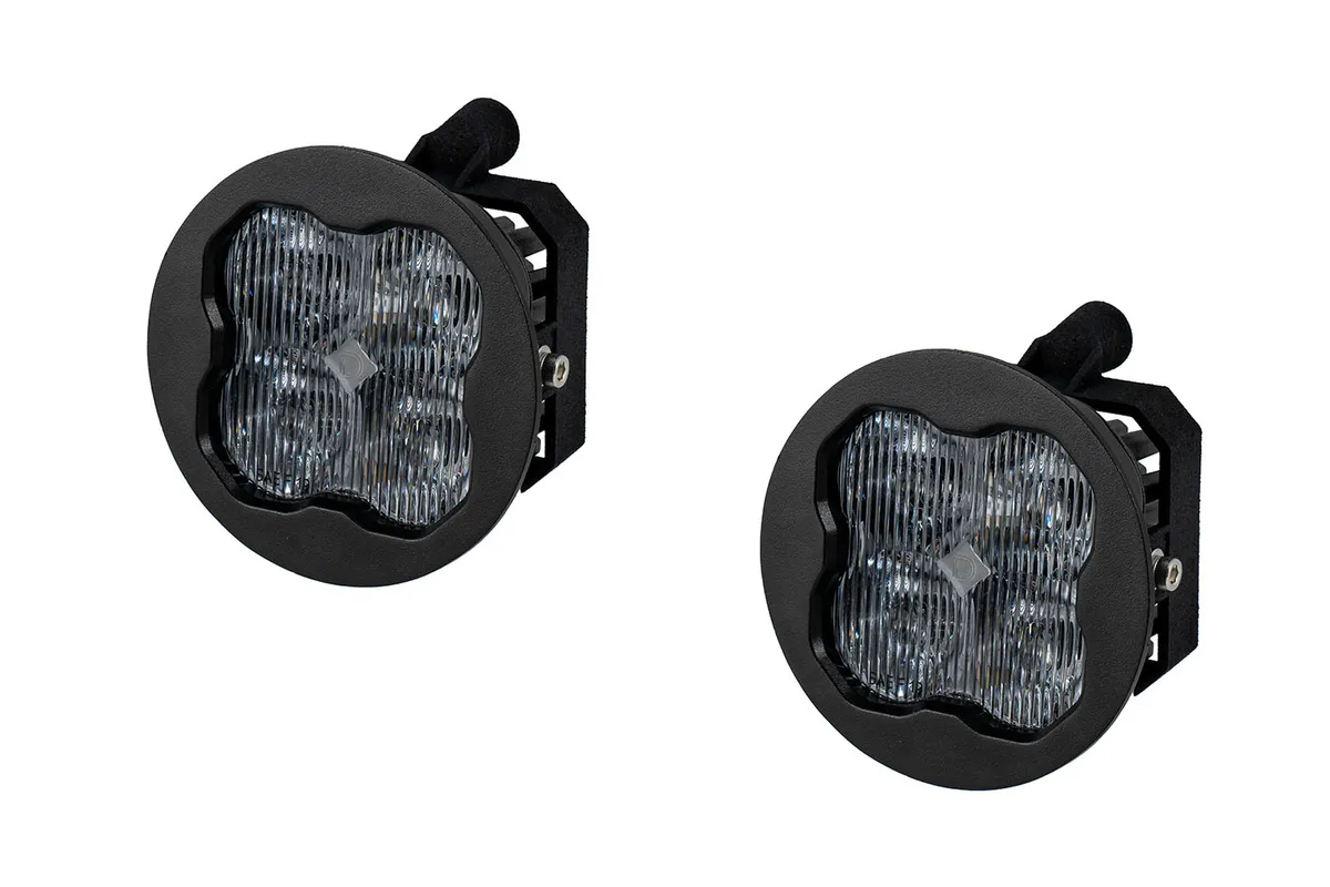 SS3 SAEDOT Type NO Fog Light Kit Yellow 3000K Max 38.5 watts Yellow SAE Fog Diode Dynamics product image