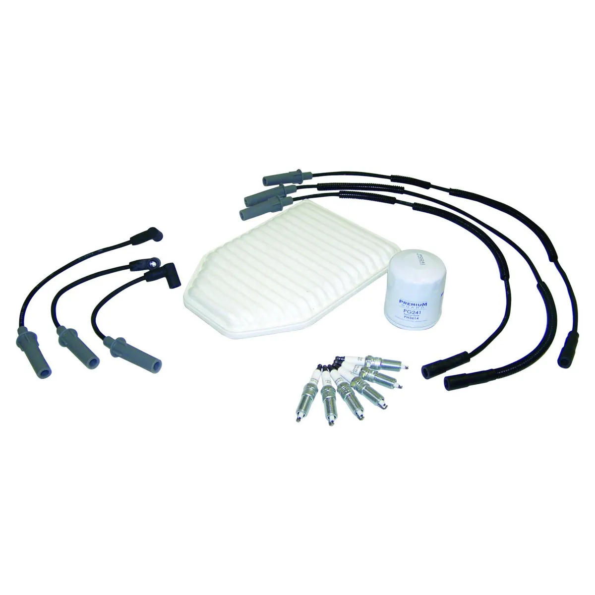 Crown Automotive Jeep Replacement Crown Automotive Jeep Replacement TK45 Tune Up Kit for 07-11 Jeep JK Wrangler w/ 3.8L Engine