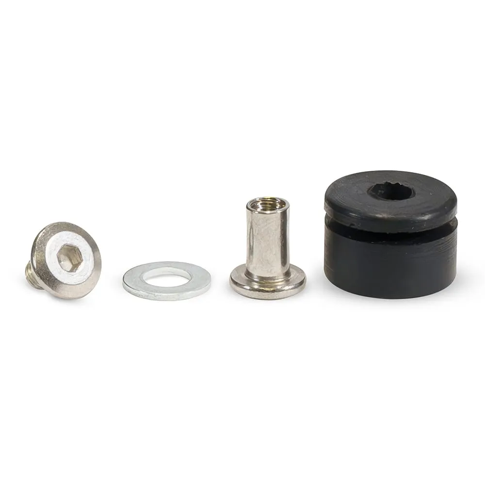 90, 100, 200, 300, 400, 450 Series Rubber Vibration isolators with Improved Mounts, Stealth Black, Set of 4 product image