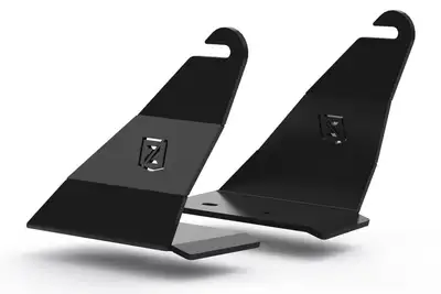 ZROADZ Off Road Products 2122 Bronco Front Roof Brackets Only; Used To Mount 50in Straight Single Row Light Bar